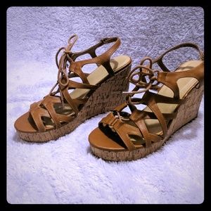Tan wedges